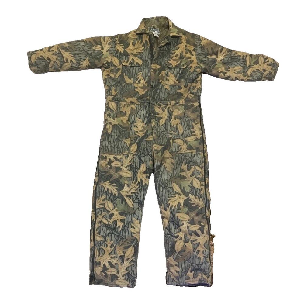VTG GunFlint Hunting Suit Overalls Men’sSize XL Reg Made In The USA Coveralls